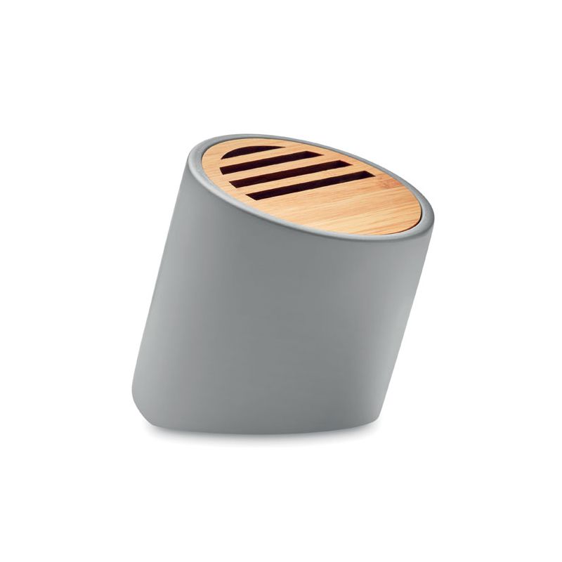 Głośnik Bluetooth 5.0 z cementu wapiennego i bambusa