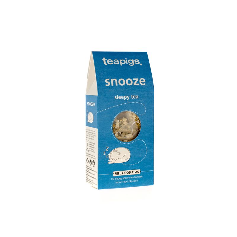 Herbata teapigs Snooze - Sleepy Tea 15 piramidek Herbata teapigs Snooze - Sleepy Tea 15 piramidek