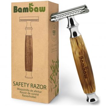 Bambusowa Maszynka do golenia na żyletki Bambaw
