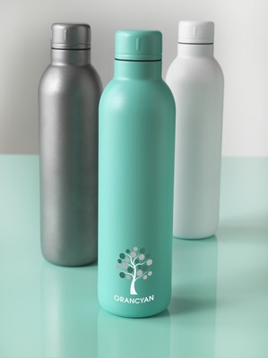 butelki z logo firmy